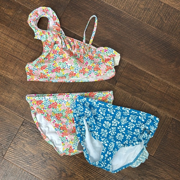 Mini Boden Other - Mini Boden Girls Bikini Set with Extra Bottoms